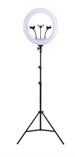 LED Ринг лампа 18“ /45 см/ с трипод и дистанционно