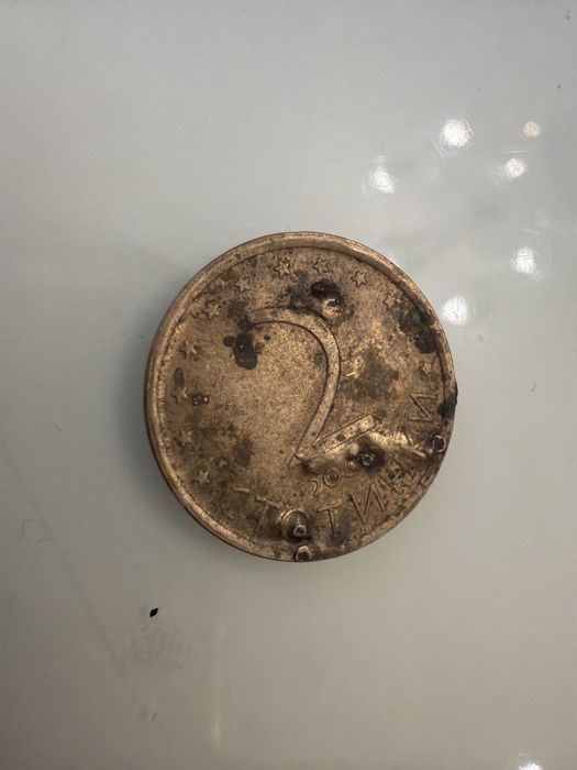 Монета с фабричен дефект Mintt Error