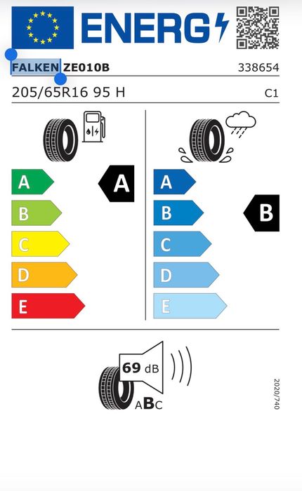 Vând anvelope auto 205/65 R16