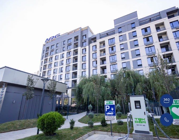 1/3/9 Nrg Карасу 6, Новостройка, Беловая отделка