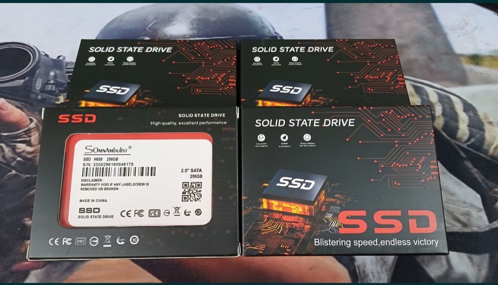 SSD накопители 120/128/256/512gb