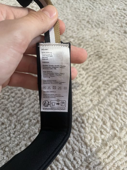 Шапка с козерка BOSS