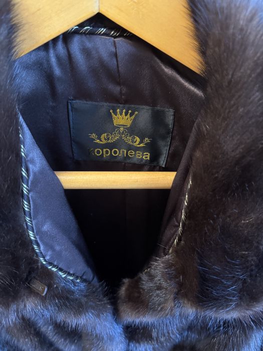 шуба норковая новая