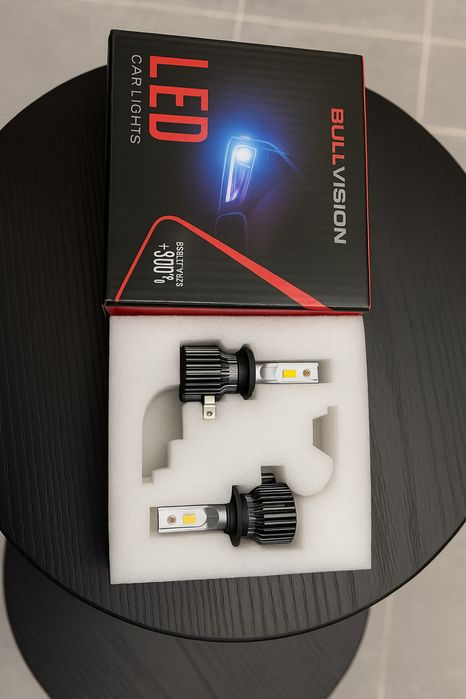 BULLVISION set 2 becuri led h7