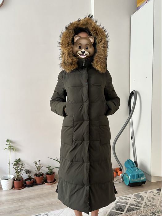 Теплый зимний пуховик