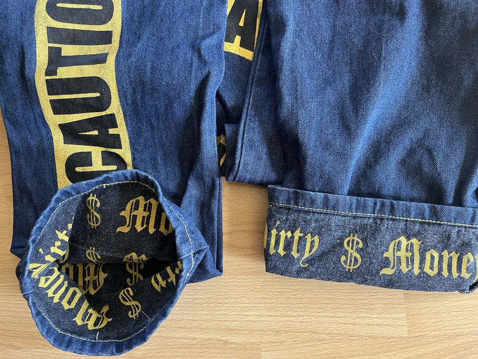 Dirty money широки дънки