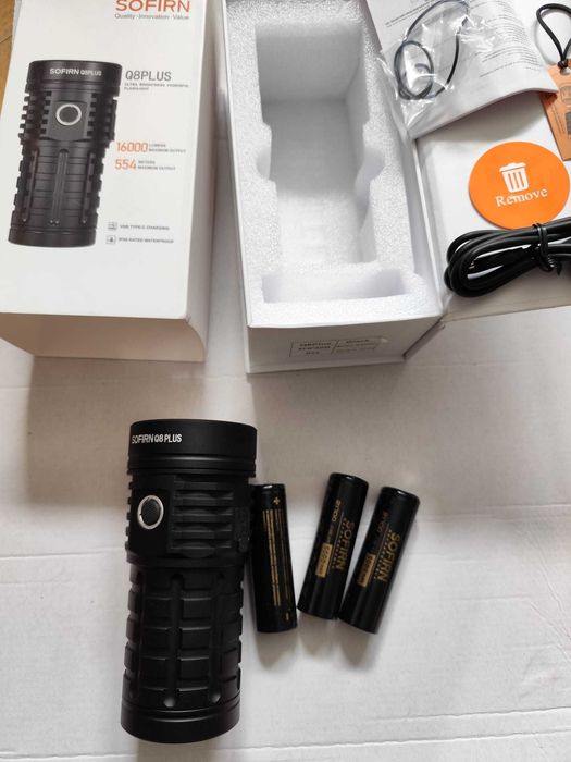 Lanterna Lanterna Sofirn Q8 Plus  - set