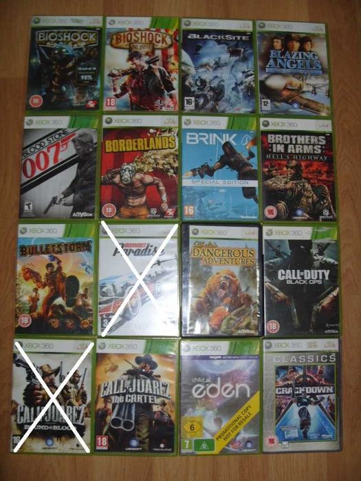 Игри за Xbox 360 Част 3 - 20лв за брой