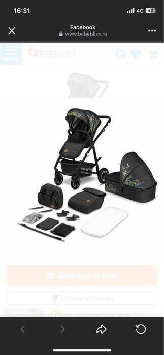 Carucior 2 in 1 Lionelo