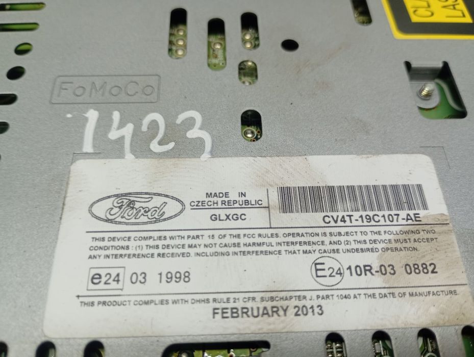 Radio cd CV4T-19c107-ae Ford Kuga 2 (2013 - 2020) 2.0 tdci UFMA