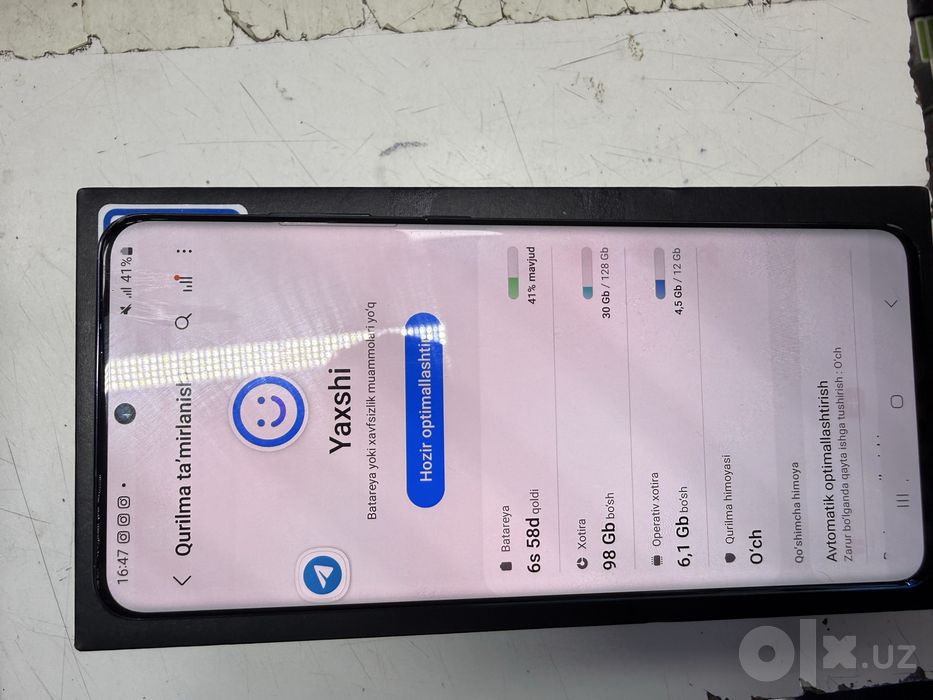 S20 ultra 128gb ram 12gb