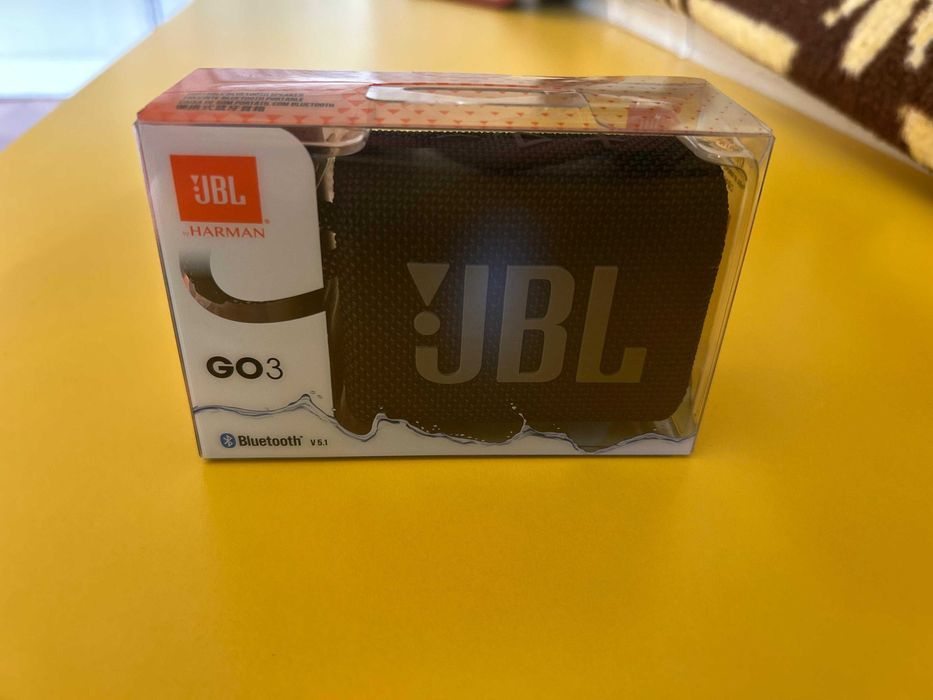 Boxa portabila JBL GO3, IPX67, Bluetooth, neagra
