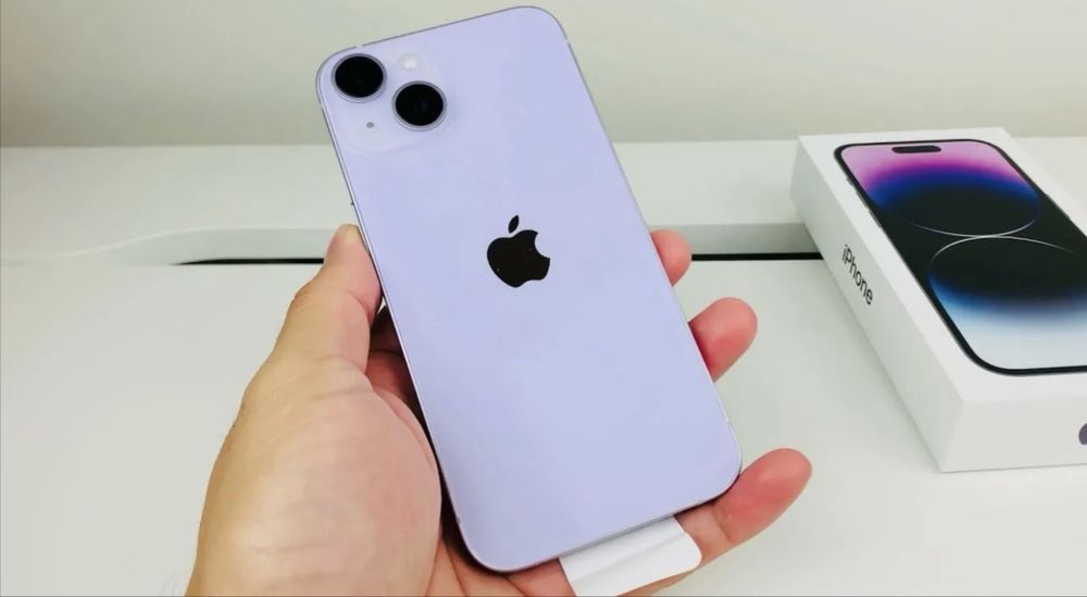 Айфон 14 сиреневый