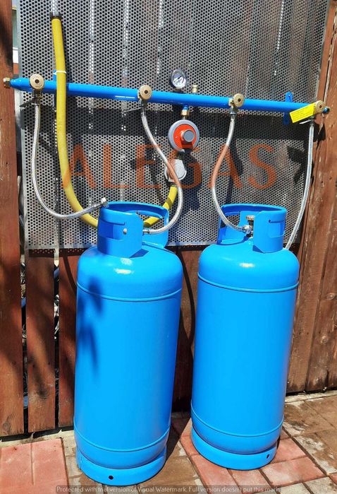 Kit complet 4 butelii 80 L pt centrala termica, livrare gratis