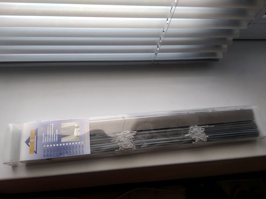 Жалюзи в упаковке