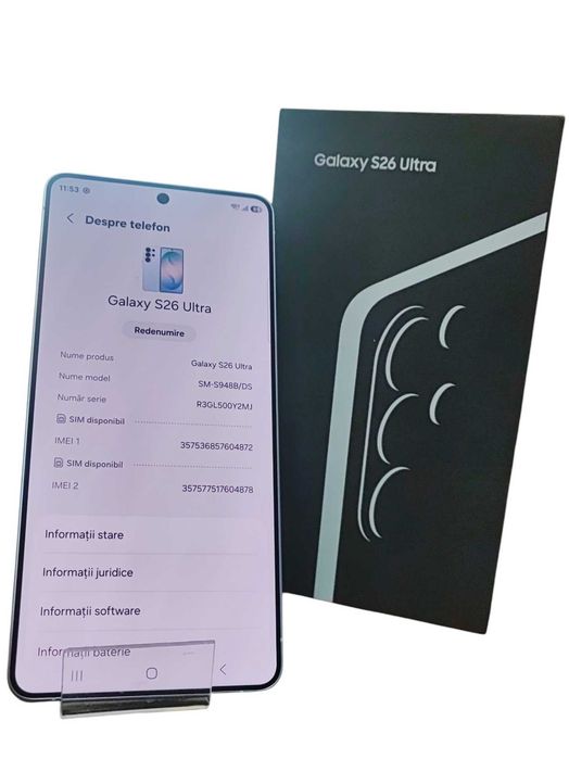 Samsung S26 Ultra 512Gb Nou / Amanet Cashbook Braila Piata Mare