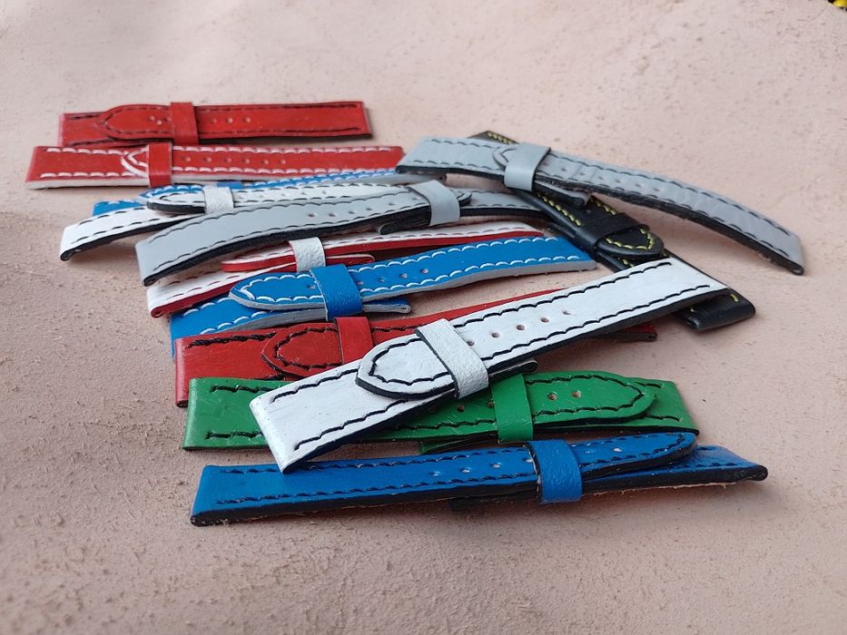 Каишки за часовник ръчна озработка,seiko,citizen,tissot,orient,casio