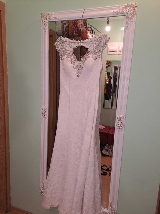 Нежна булчинска рокля+ Подаръци