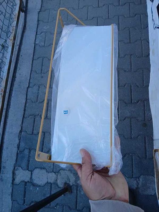 Set 3 rafturi / polițe suspendate de perete – Design modern,