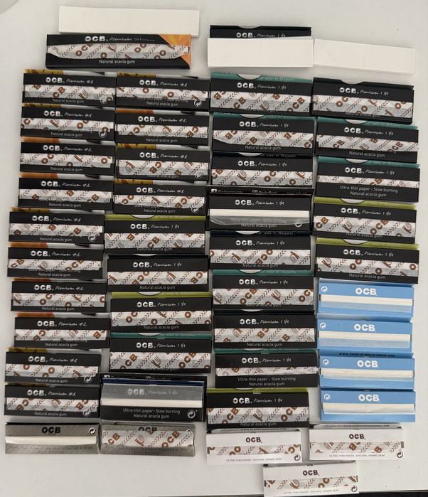 Листчета за цигари OCB различни видове