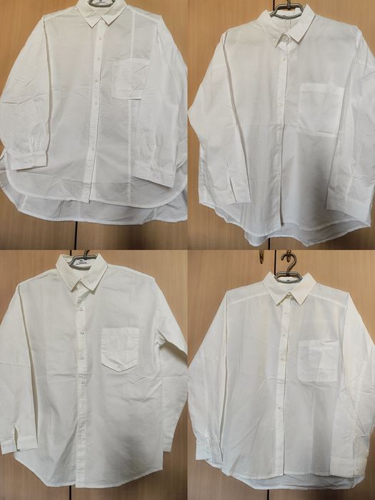 Белые женские рубашки 42-50р