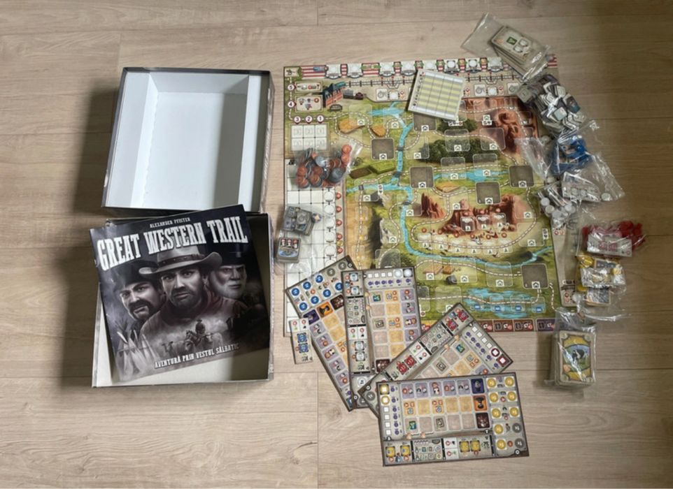 Great Western Trail board game