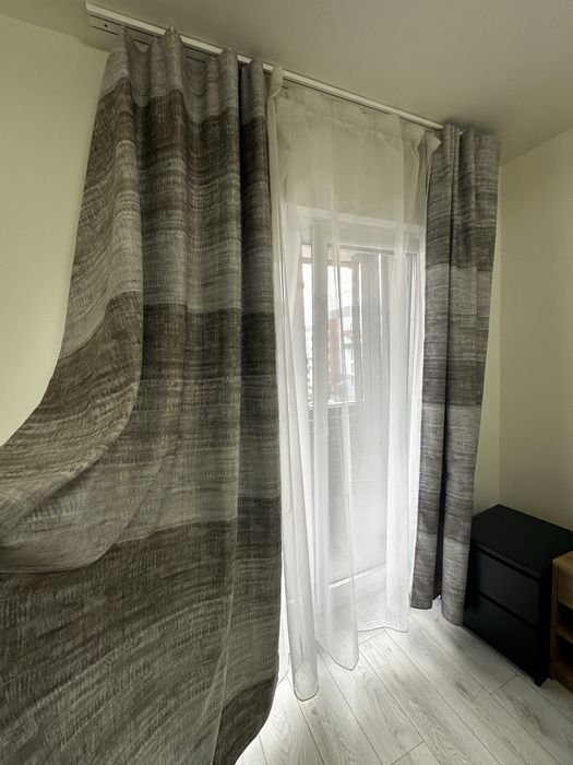 Perdea + draperii pentru sina