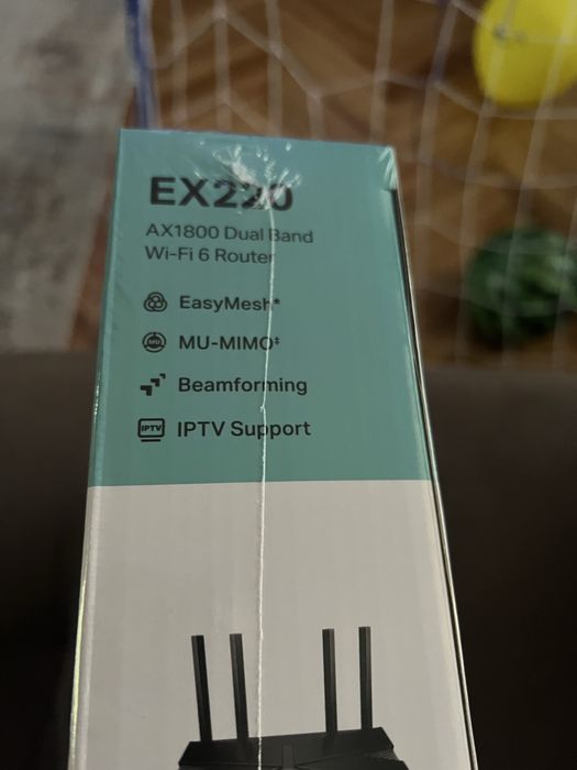 TP LINK EX 220 AX1800 двулентов Wi-Fi 6 рутер