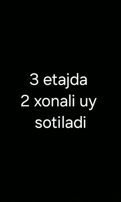 2 xonali uy sotiladi