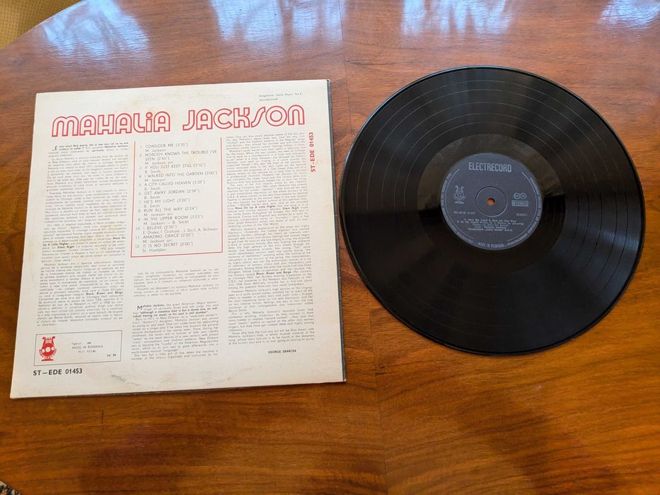 Disc de vinil - Mahalia Jackson
