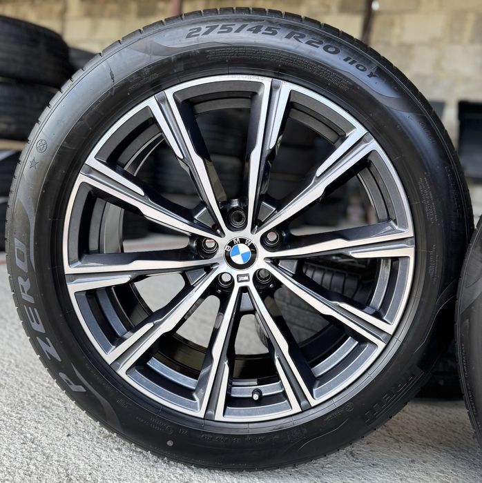 Jante Bmw X5 X6 R20 Originale 740M Pirelli de vara 90%