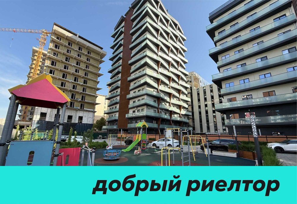 (Добрый) Nur, 43 м², 2/4/9, Грамотная квартира