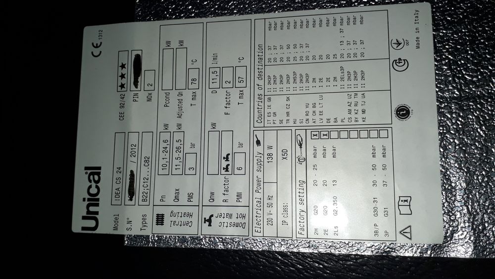 Газов котел IDEA 24