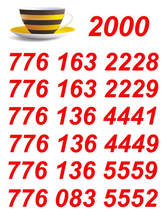 Сим карты. Красивые номера Актив и Билайн.