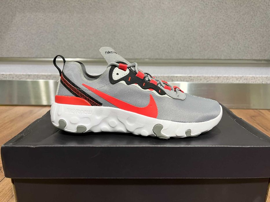 ОРИГИНАЛНИ *** Nike Renew Element 55 / Particle Grey/Track Red