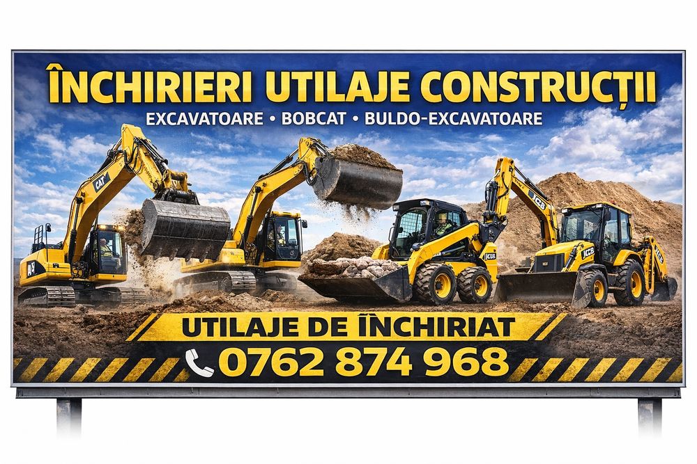 Închiriere Mini Încărcător Șenilat Caterpillar – Servicii Profesionale
