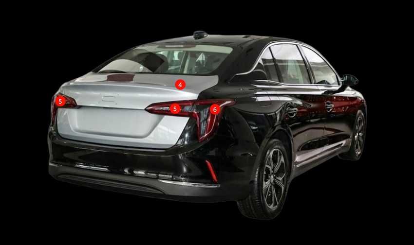 Запчасти Hongqi E-QM5: Фары, Бампер, Фонари – В наличии в Ташкенте