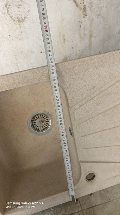 Кухненска мивка с оцетник