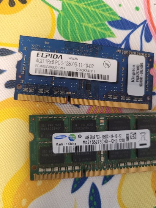 Memorie laptop ddr3  4gb ram sau ddr3L