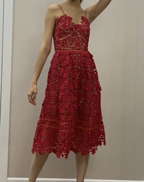 Платье self portrait