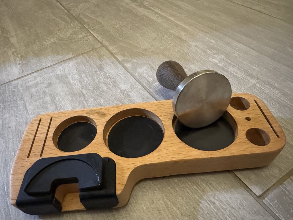 Organizator ustensile espressor si Tamper 58mm