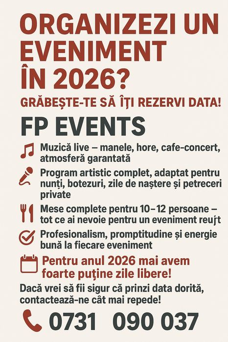 Formație muzică , mese complete