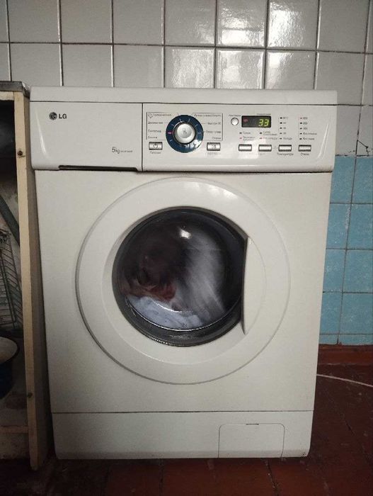 Kir yuvish moshinasi LG 5kg ishlatilgan avtomat