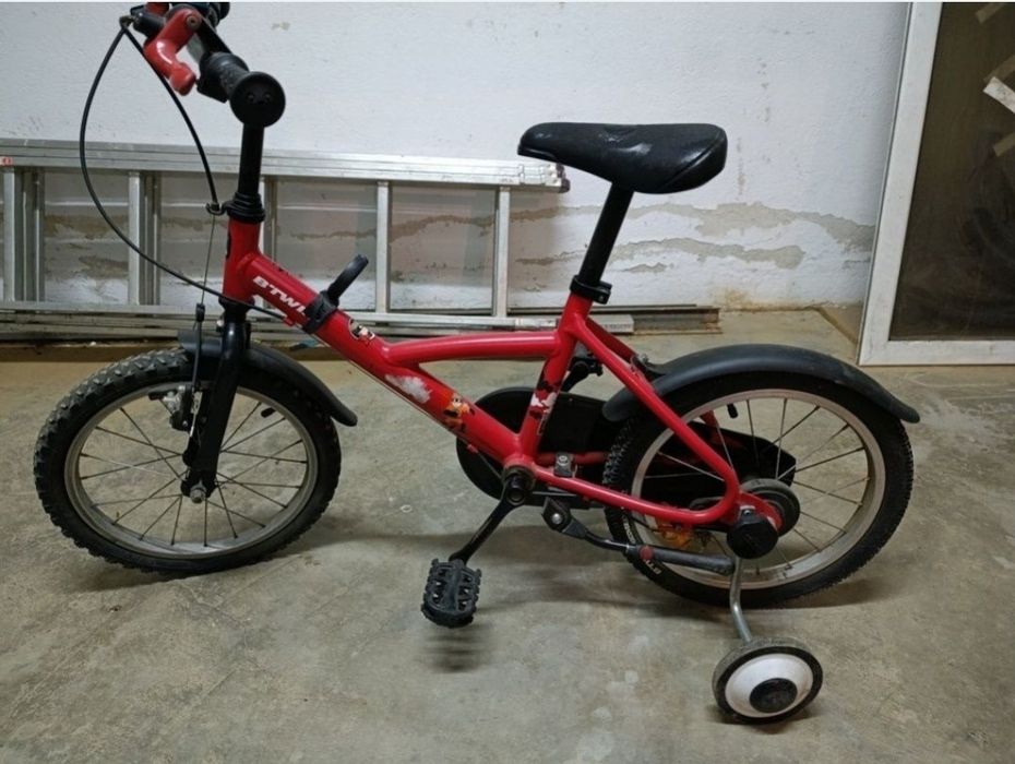 Bicicleta BW WIN 16' inch cu roti ajutatoare