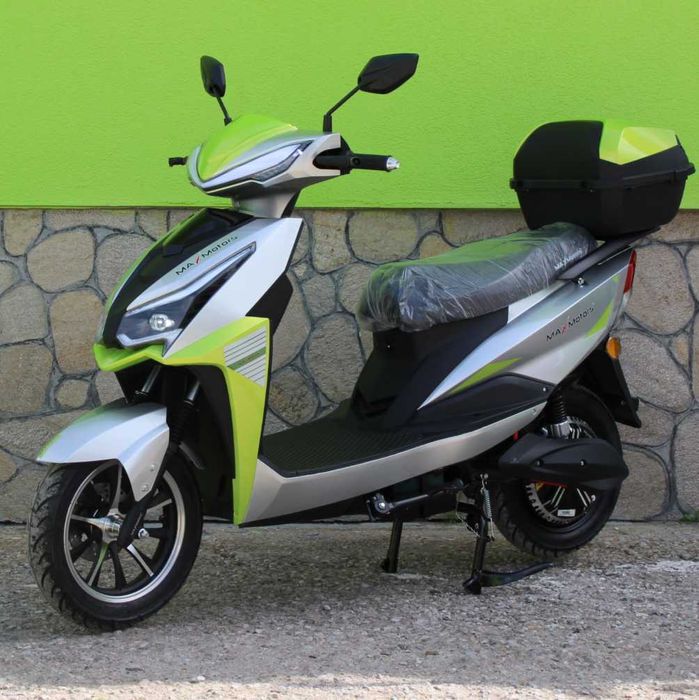 Електрически скутер MaxMotors Power G 3000W Green/Gray
