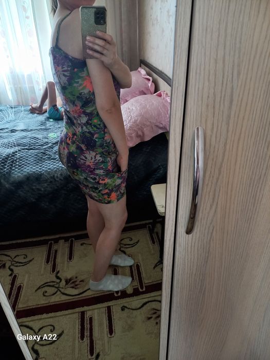 Комбинезон цветастый