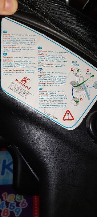 Бебешка кошница столче