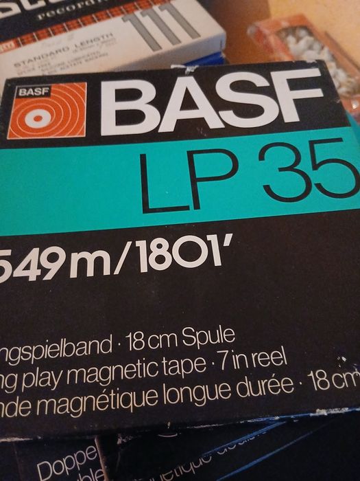 Benzi magnetofon basf 18cm