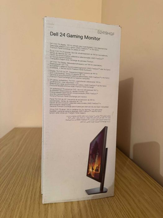 Монитор 24 инча 144hz за части