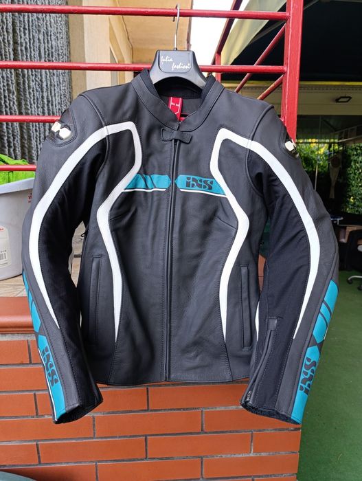 [S/M] [38] IXS RS-600 Lady,geaca moto dama/fete,piele,nu costum alpinestars,dainese,held,flm,ixon,revit